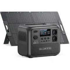 BLUETTI - AC50B Generador Solar Portátil, Respaldo de Batería LiFePO4 de 448Wh, Salida de CA (Europeas 2 pines) de 700W, USB-C de 65W, Generador para Emergencias y viajes