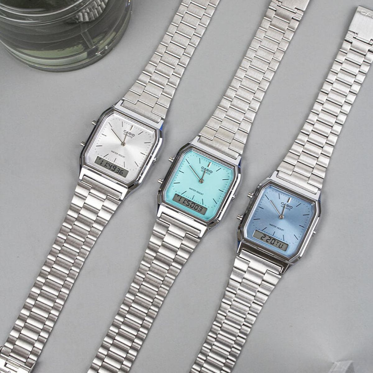 CASIO - Reloj Digital-Análogo Casio Unisex AQ-230A-2A1