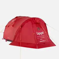 LIPPI - Carpa Granite 3 Tent Rojo