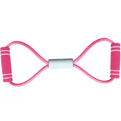 GYMHOME - Banda Elástoca Resistencia TPE Forma 8 Rosa