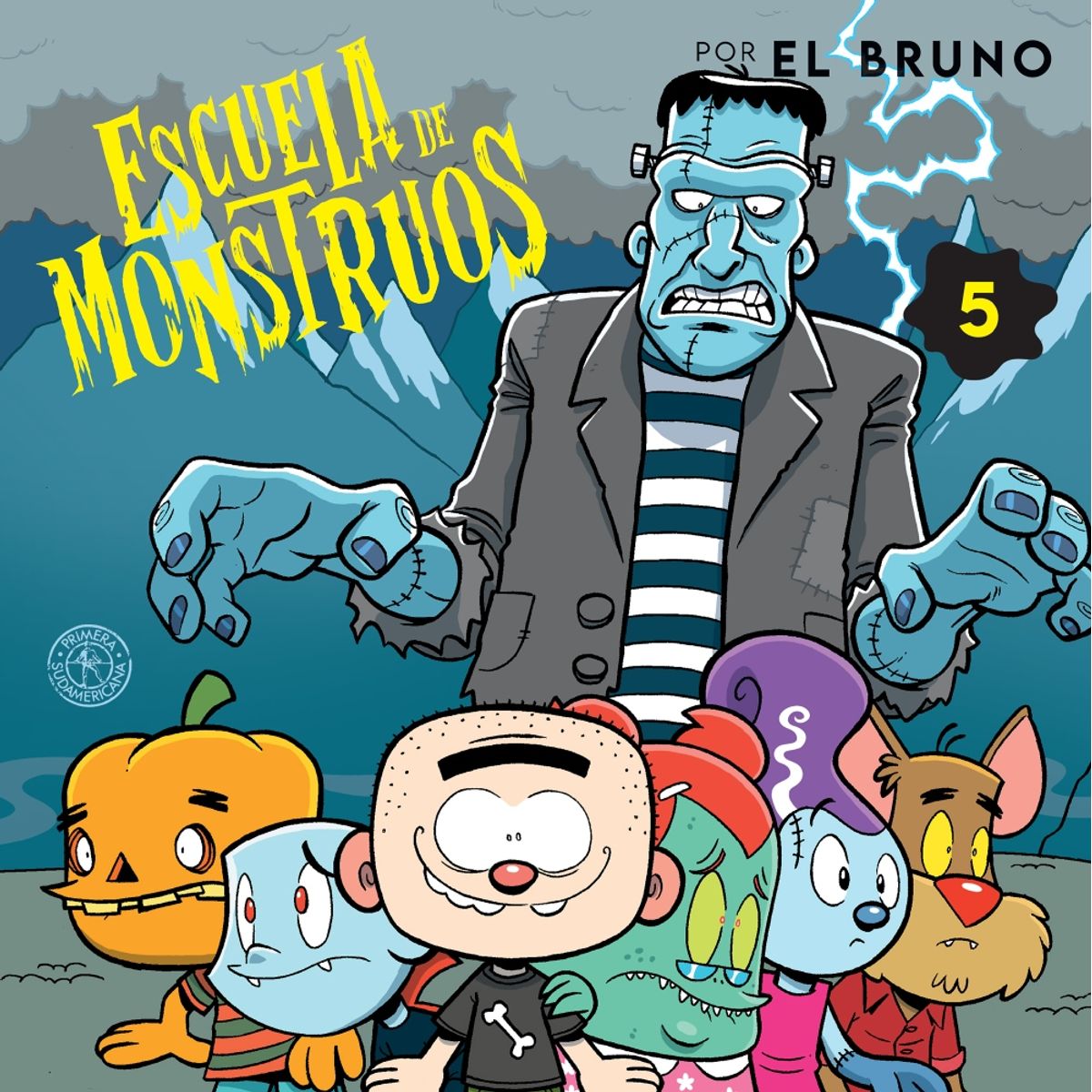 TOP10BOOKS - LIBRO Escuela Monstruos 5: El Bruno - Escuela Monstruos 5: El Bruno