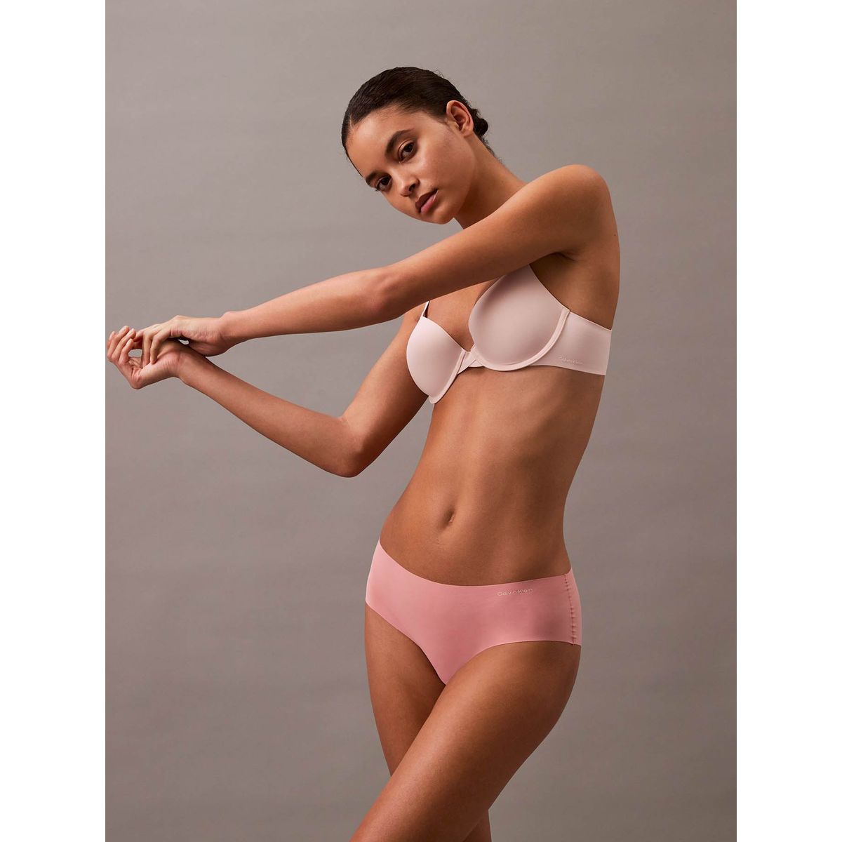 CALVIN KLEIN - Calzón Hipster Invisible Rosado Calvin Klein