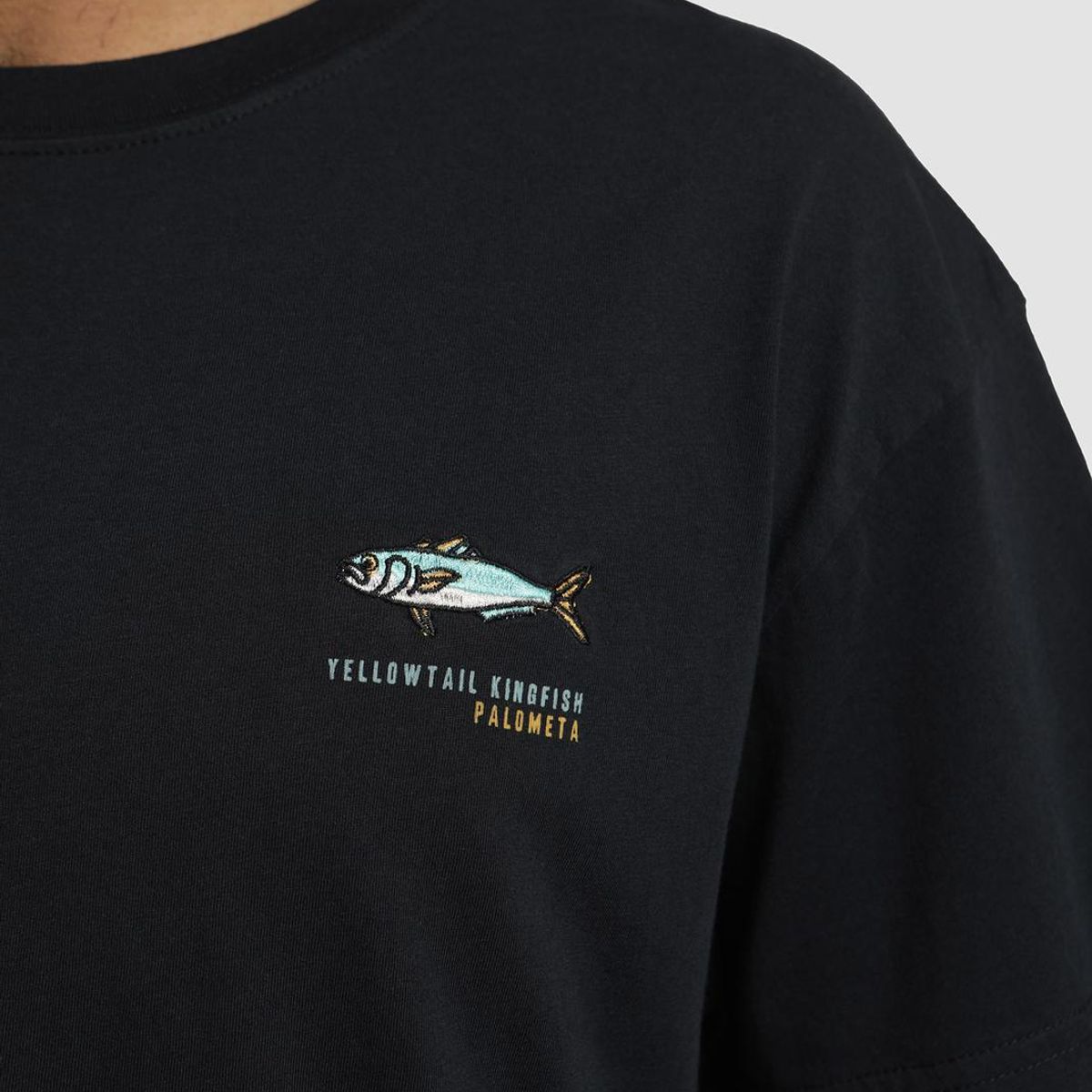KAYA UNITE - Polera Hombre Embroidery Palometa