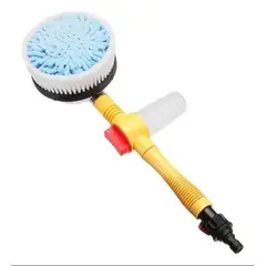 GENERICO - Cepillo Rotativo De Microfibra Para Lavado De Autos 360°