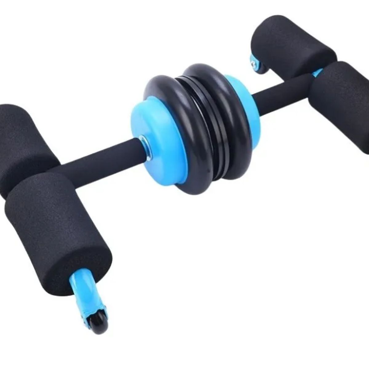 GENERICO - Rueda Abdominal Power Wheels Ab Wheel Color Azul