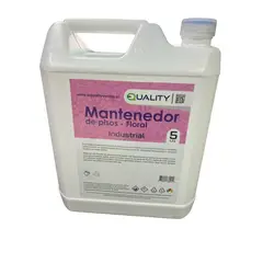 GENERICO - Mantenedor de Pisos Industrial Aroma Floral 5 litros