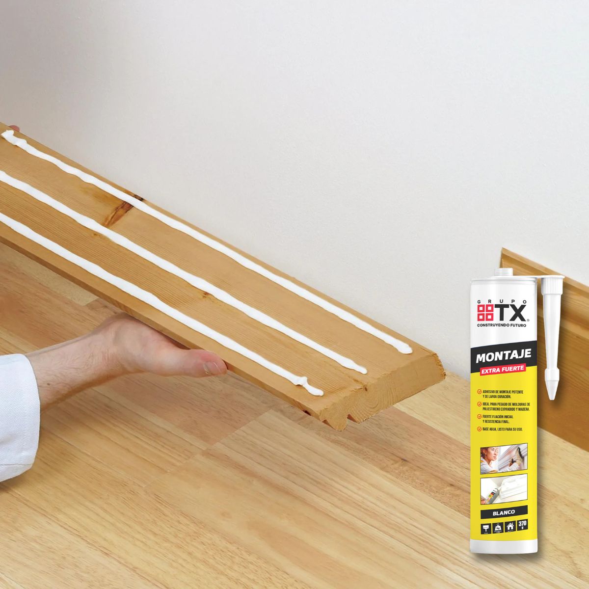 TX - Adhesivo de Montaje Extra Fuerte 370gr Grupo TX