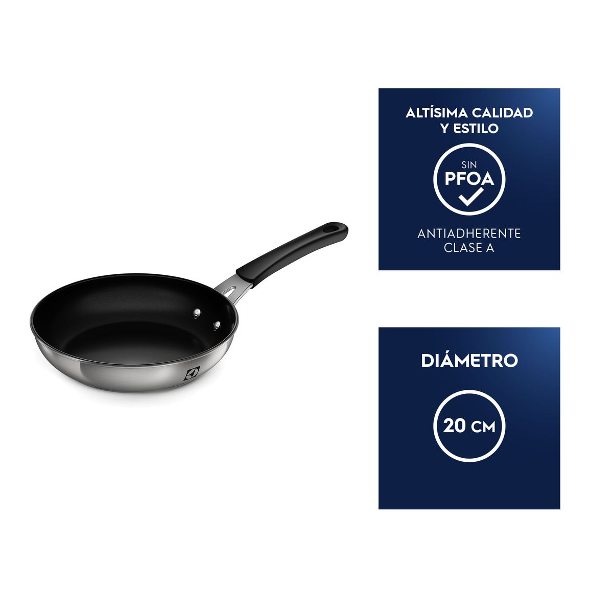 ELECTROLUX - Sartén Antiadherente 20 cm Electrolux