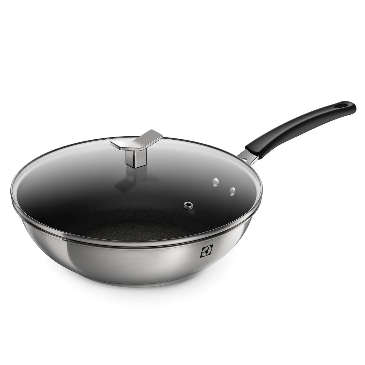 ELECTROLUX - Wok Antiadherente con Tapa 28 cm Electrolux