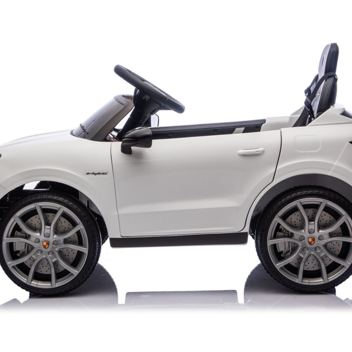 KIDSCOOL - Auto A Bateria Porsche Cayenne 12V Blanco
