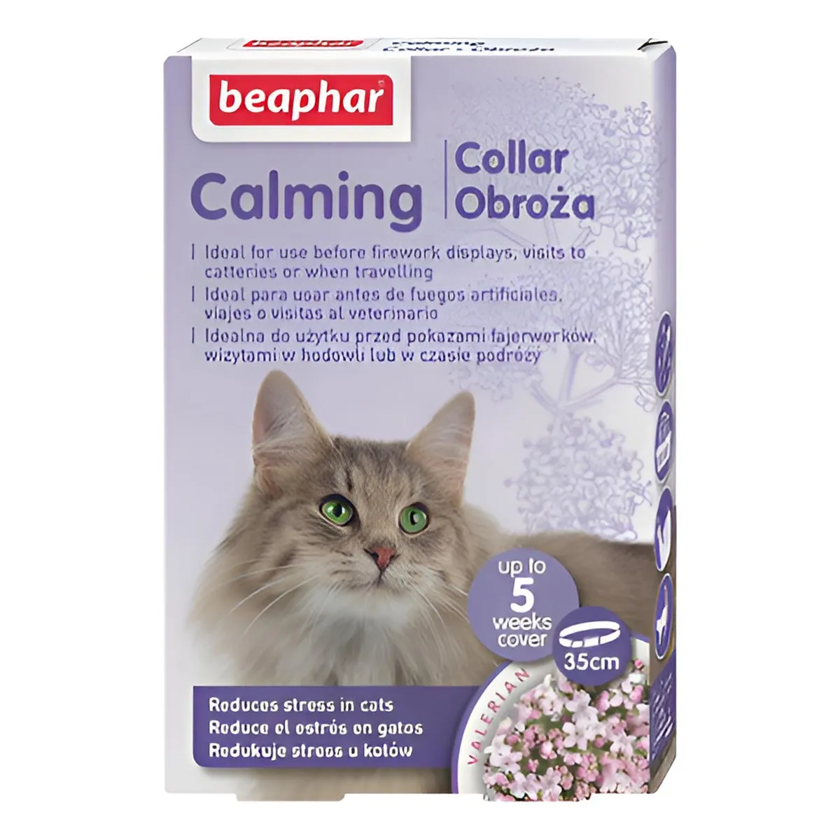 BEAPHAR - Beaphar Calming Collar Calmante Reductor De Estrés Para Gato