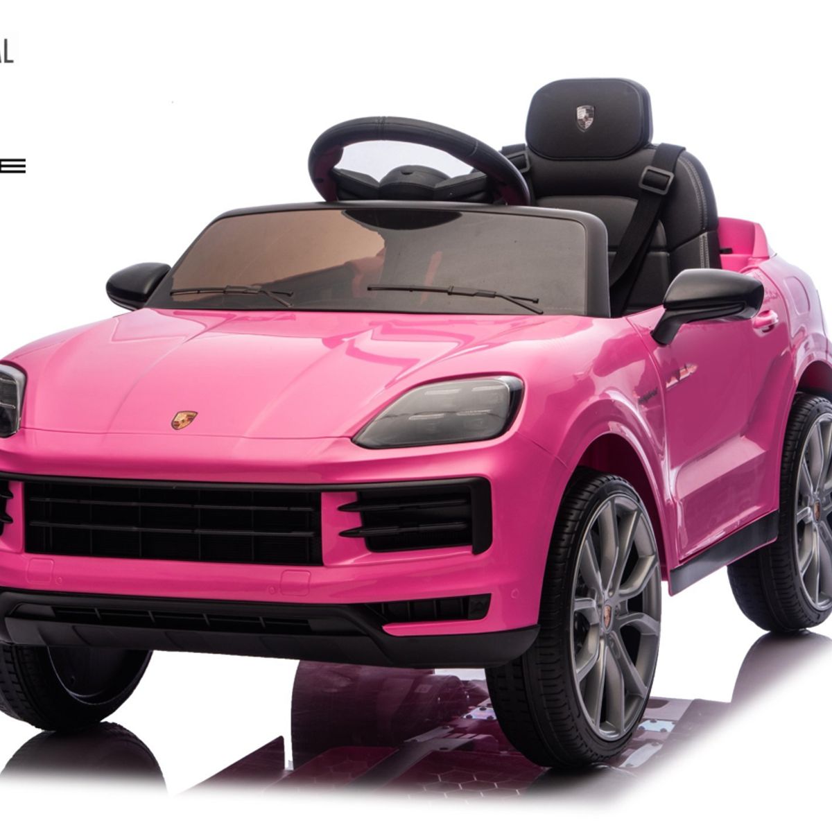 KIDSCOOL - Auto A Bateria Porsche Cayenne 12V Rosado