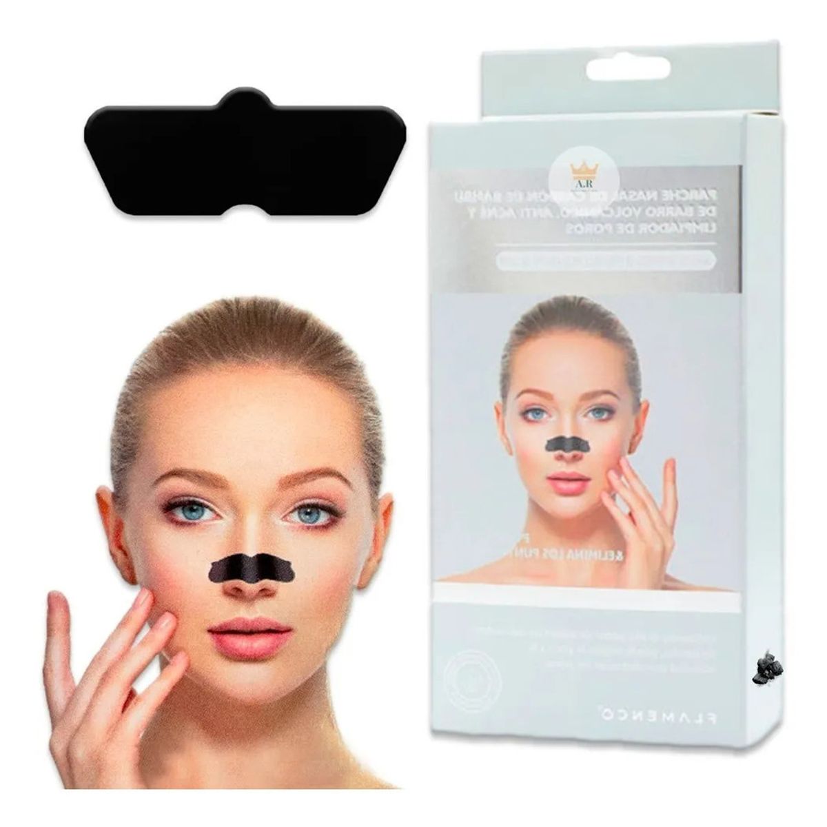 FLAMENCO - FLAMENCO PARCHES PARA PUNTOS NEGROS CON CARBON Y ARCILLA