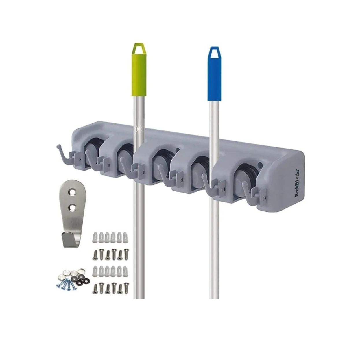 GENERICO - Organizadores De Escobas Y Accesorios Del Hogar Para Pared