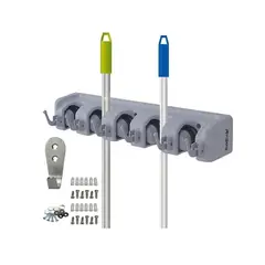 GENERICO - Organizadores De Escobas Y Accesorios Del Hogar Para Pared