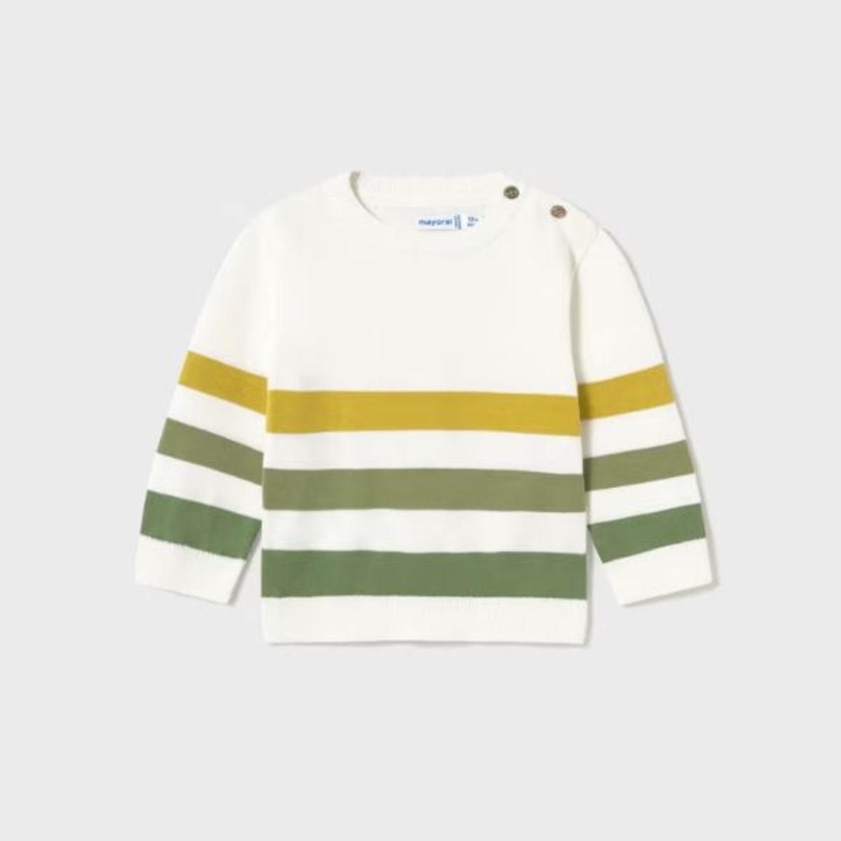 MAYORAL - Sweater Manga Larga Franjas Bebé Niño