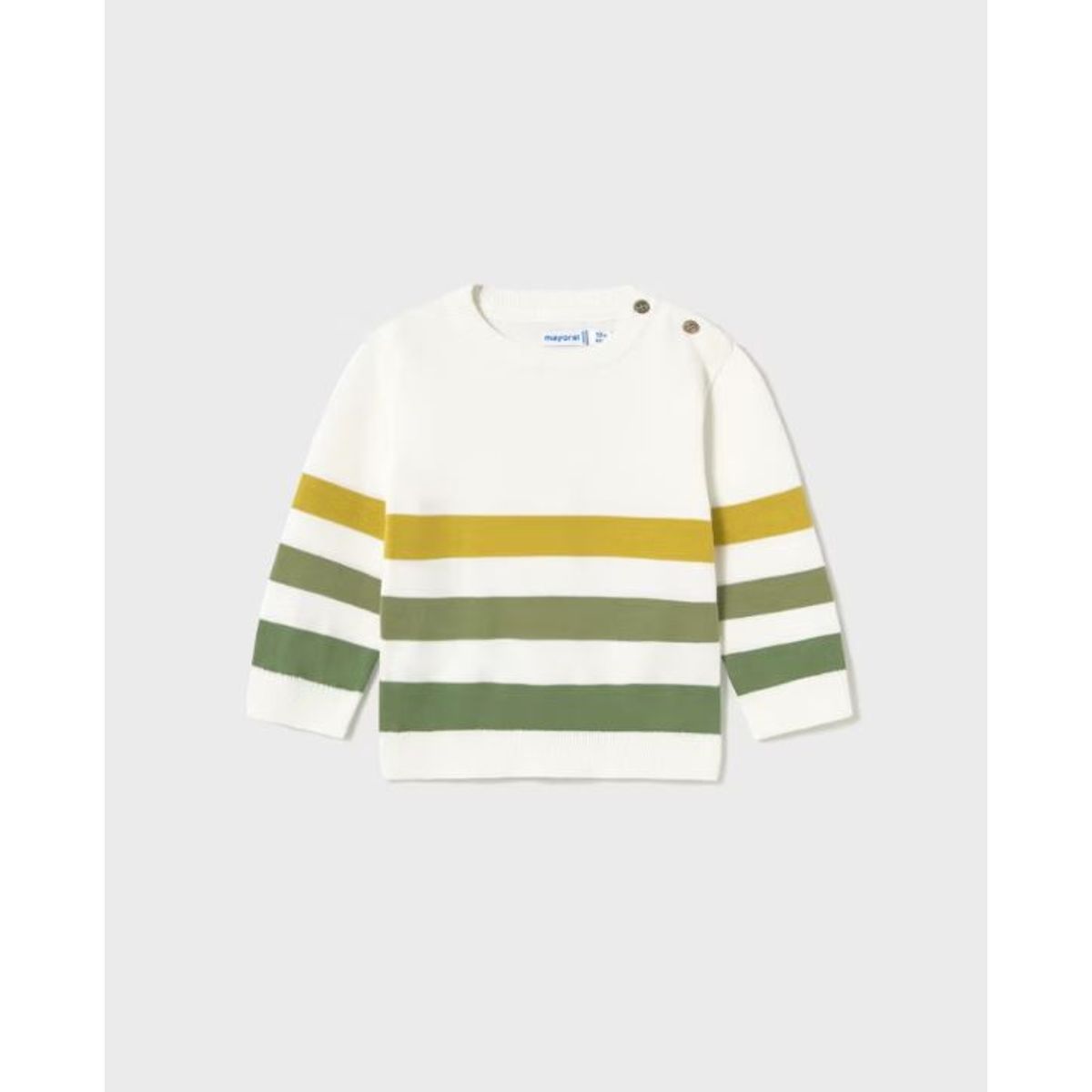 MAYORAL - Sweater Manga Larga Franjas Bebé Niño