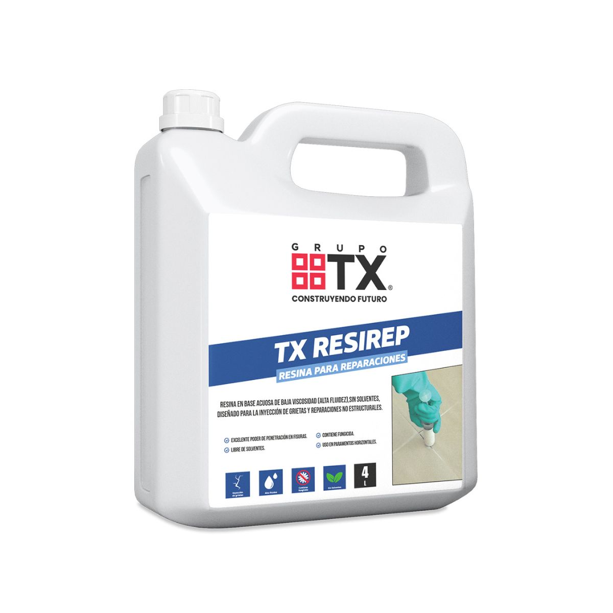 TX - Resina de Reparación TX Resirep 4 litros