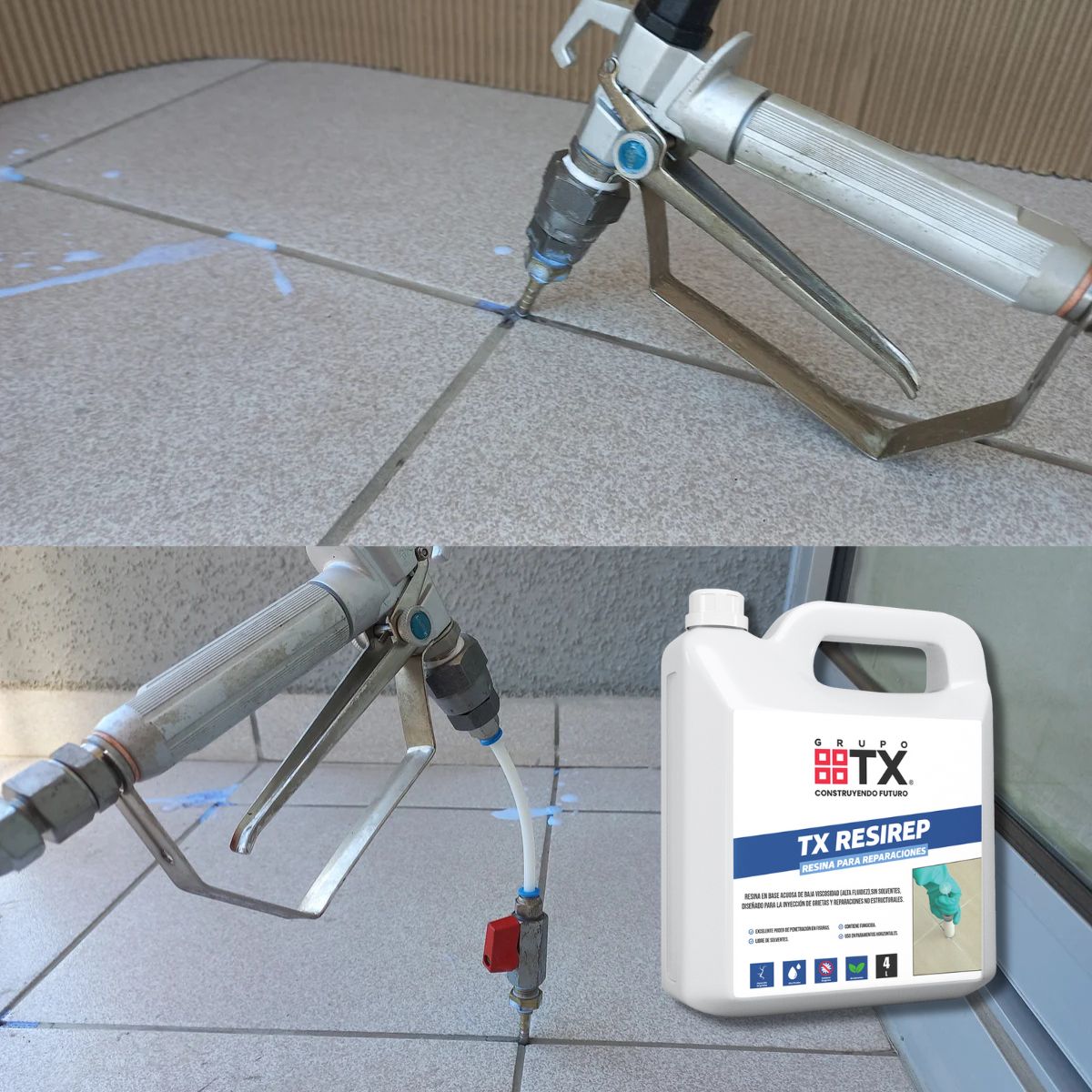 TX - Resina de Reparación TX Resirep 4 litros