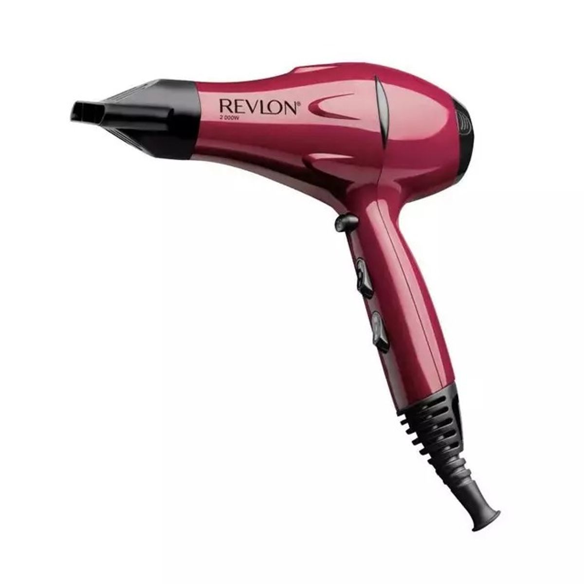 REVLON - Combo Secador Y Alisador De Viaje Revlon 2000w Color Rosa Oscuro