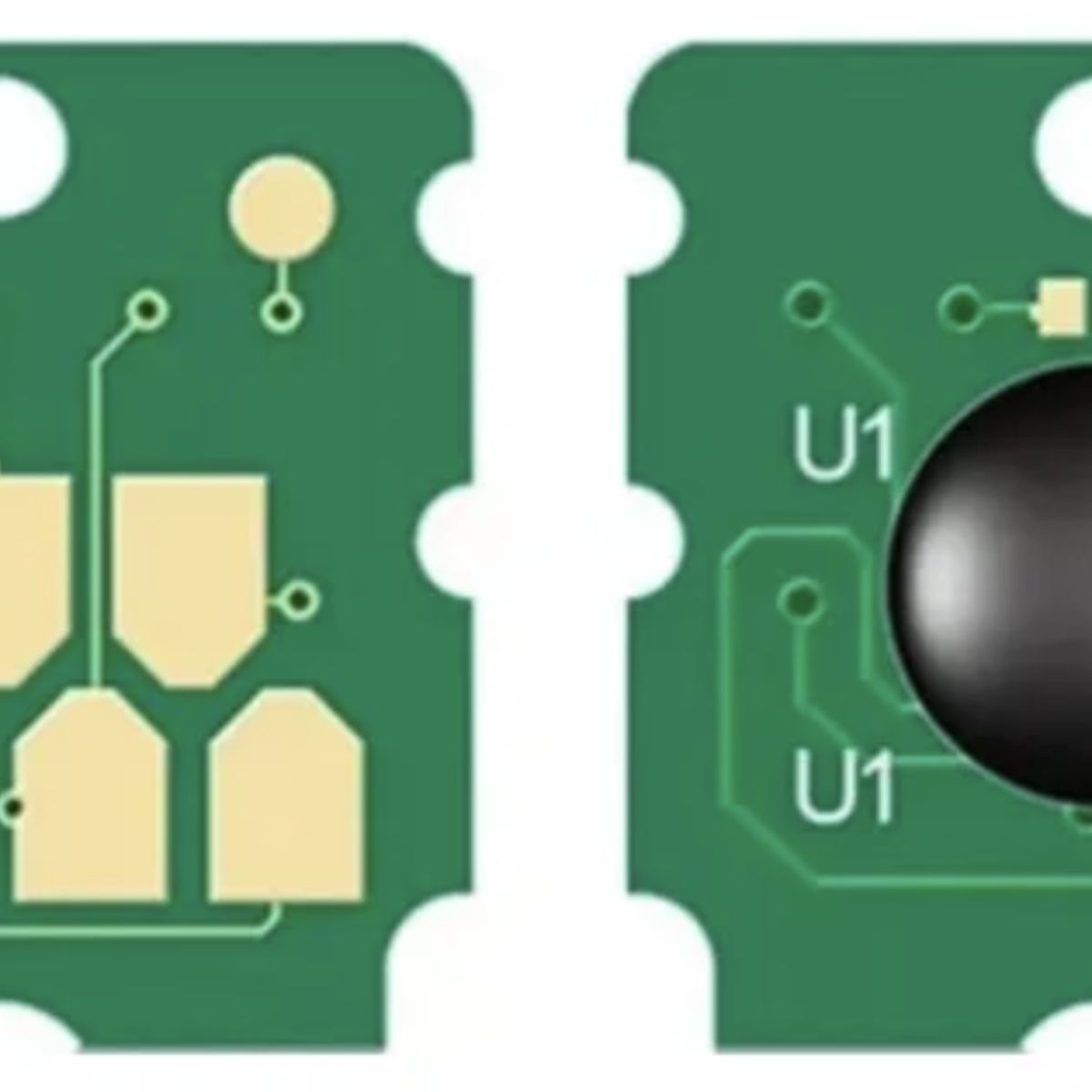 GENERICO - 10 Chips Tanque Mantenimiento Epson C13s210057 F570 T3170