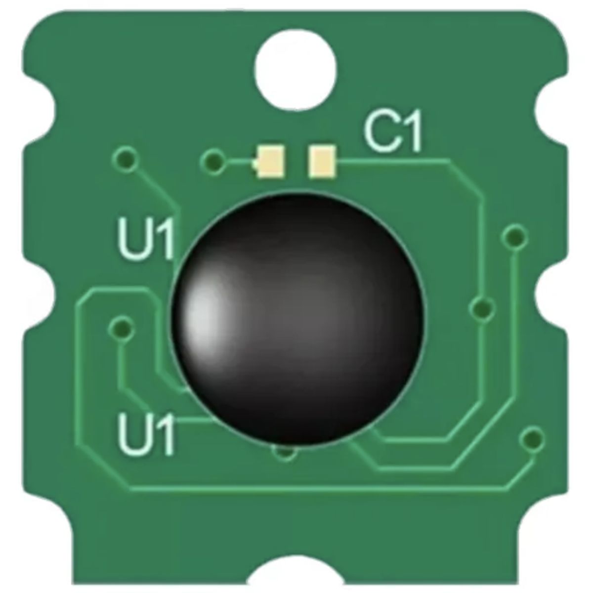 GENERICO - 10 Chips Tanque Mantenimiento Epson C13s210057 F570 T3170