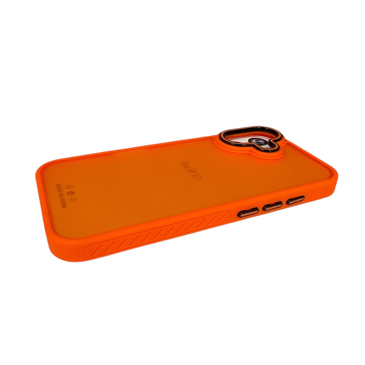 JOIGO - Carcasa Antigolpes Matte Borde Color Para iPhone 17 Naranja