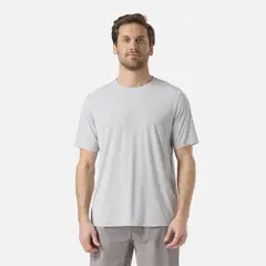 LIPPI - Polera Hombre Air Q-Dry T-Shirt Azul Grisaceo