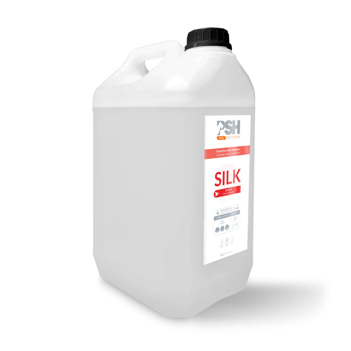 GENERICO - Shampoo Cachorros y Pieles Sensibles Silk PSH 5 L