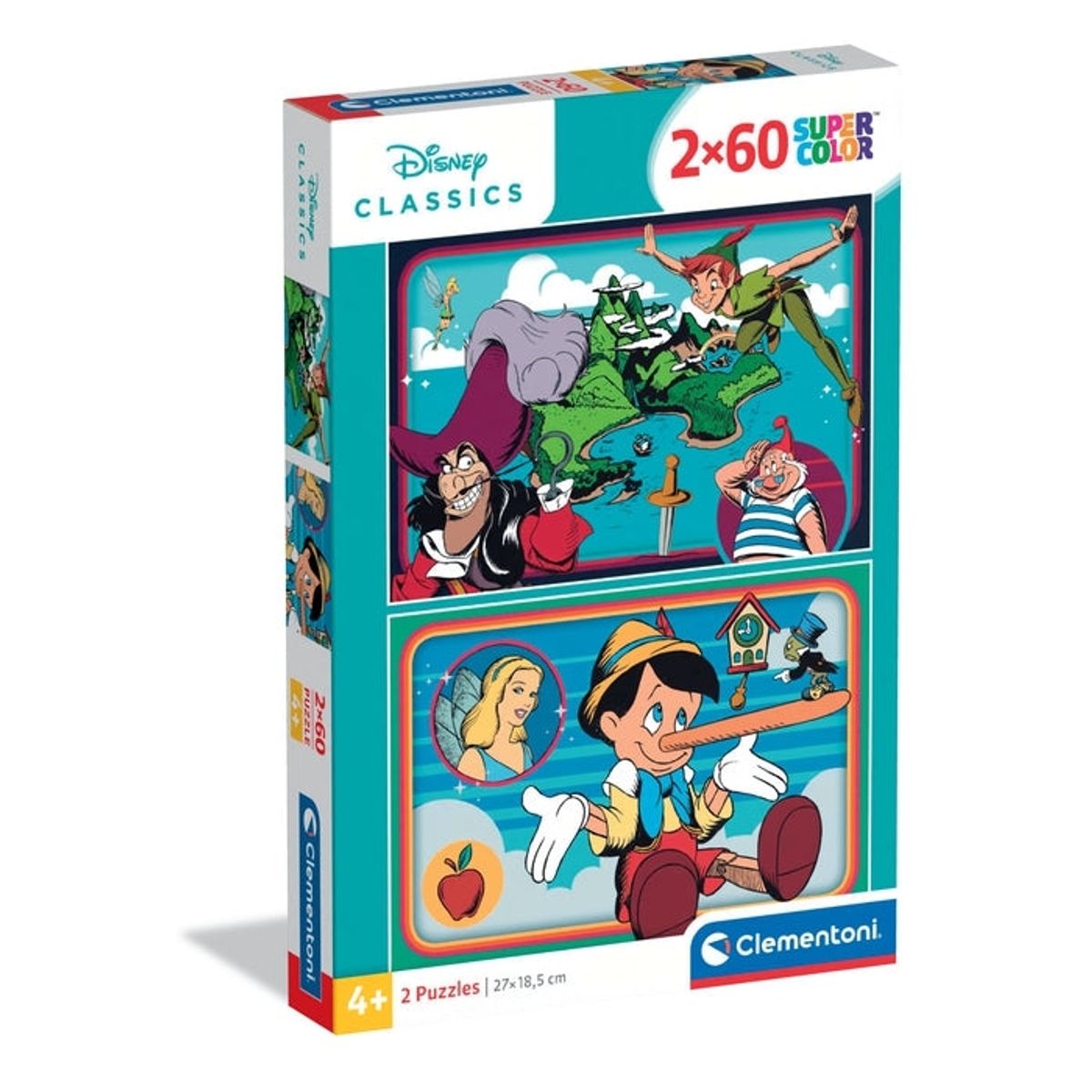 CLEMENTONI - CLEMENTONI 24823 PUZZLE 60 PIEZAS WD CLASSIC