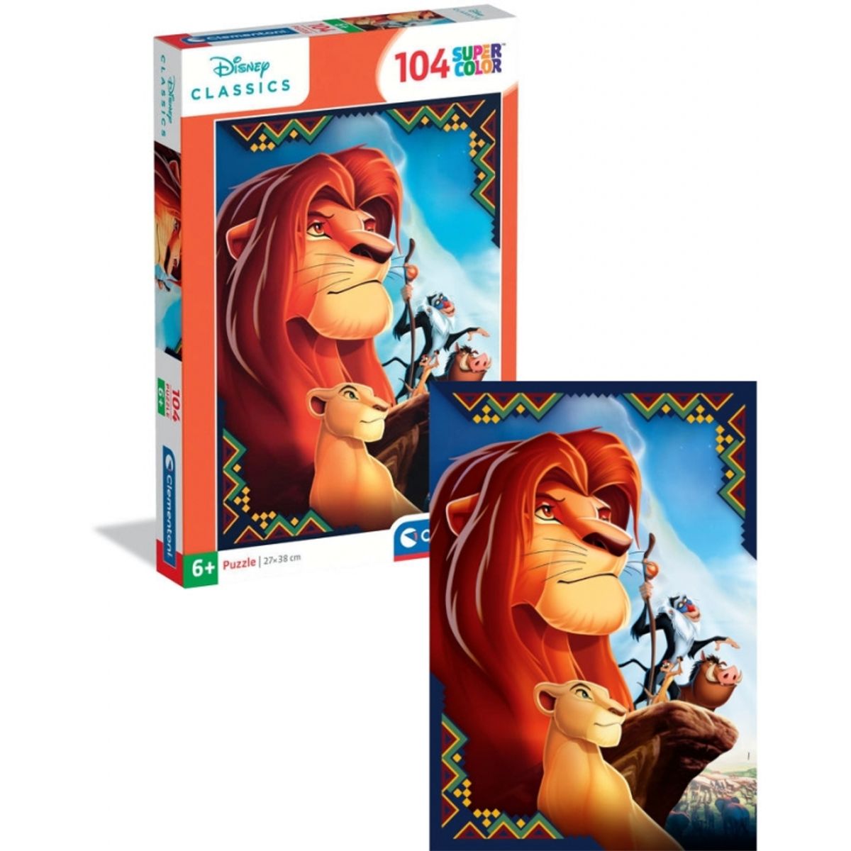 CLEMENTONI - CLEMENTONI 25052 PUZZLE 104 PIEZAS DISNEY LION KING