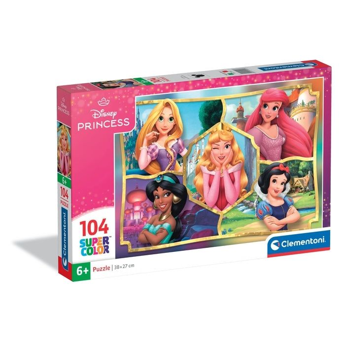 Puzzle De 60 Piezas De Princesas Disney – Clementoni, Hecho En Italia, Fácil Encaje