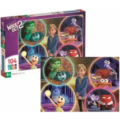 CLEMENTONI - 25071 PUZZLE 104 PIEZAS INSIDE OUT 2