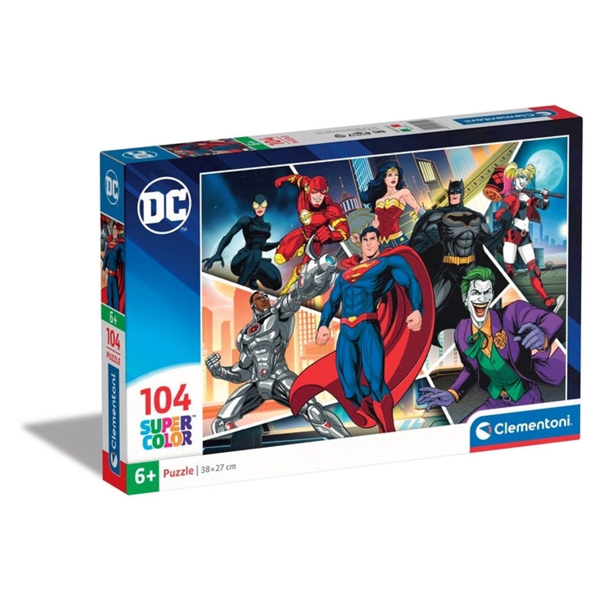 CLEMENTONI - CLEMENTONI 25722 PUZZLE 104 PIEZAS DC COMICS JUSTICE LEAGUE