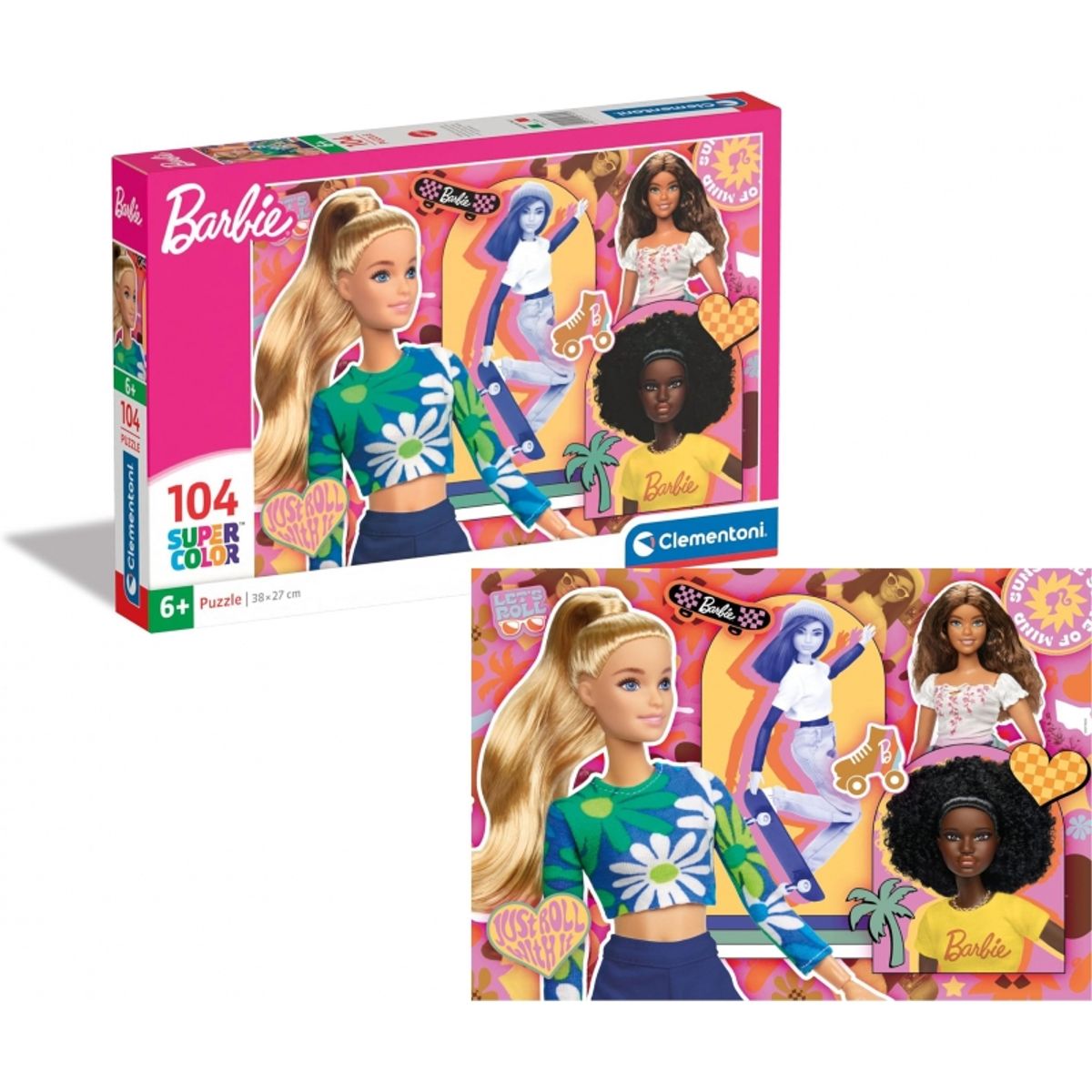 CLEMENTONI - CLEMENTONI 25753 PUZZLE 104 PIEZAS BARBIE