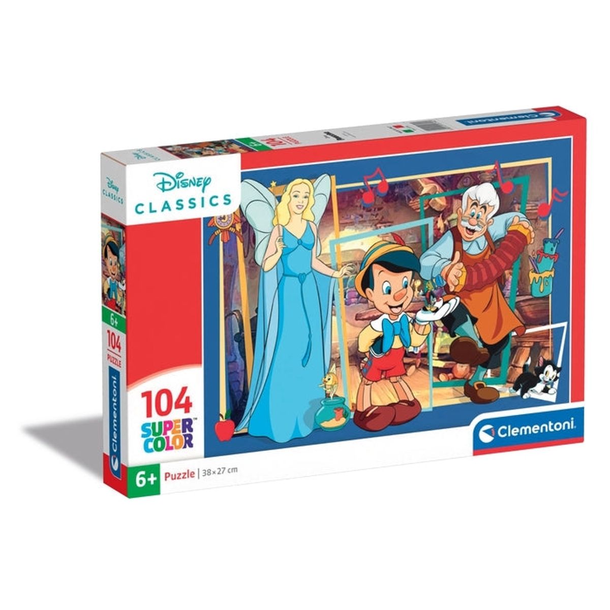CLEMENTONI - CLEMENTONI 25756 PUZZLE 104 PIEZAS PINOCCHIO
