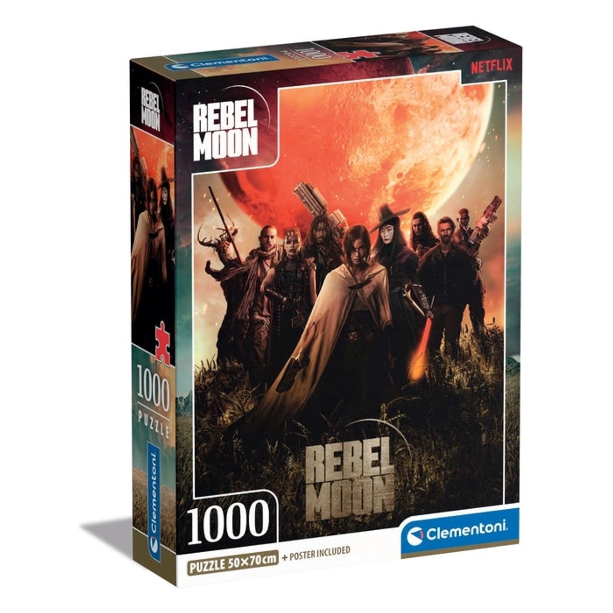 CLEMENTONI - CLEMENTONI 39865 PUZZLE 1000 PIEZAS REBEL MOON