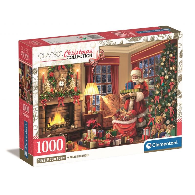 CLEMENTONI - CLEMENTONI 39924 PUZZLE 1000 PIEZAS SANTAS VISIT