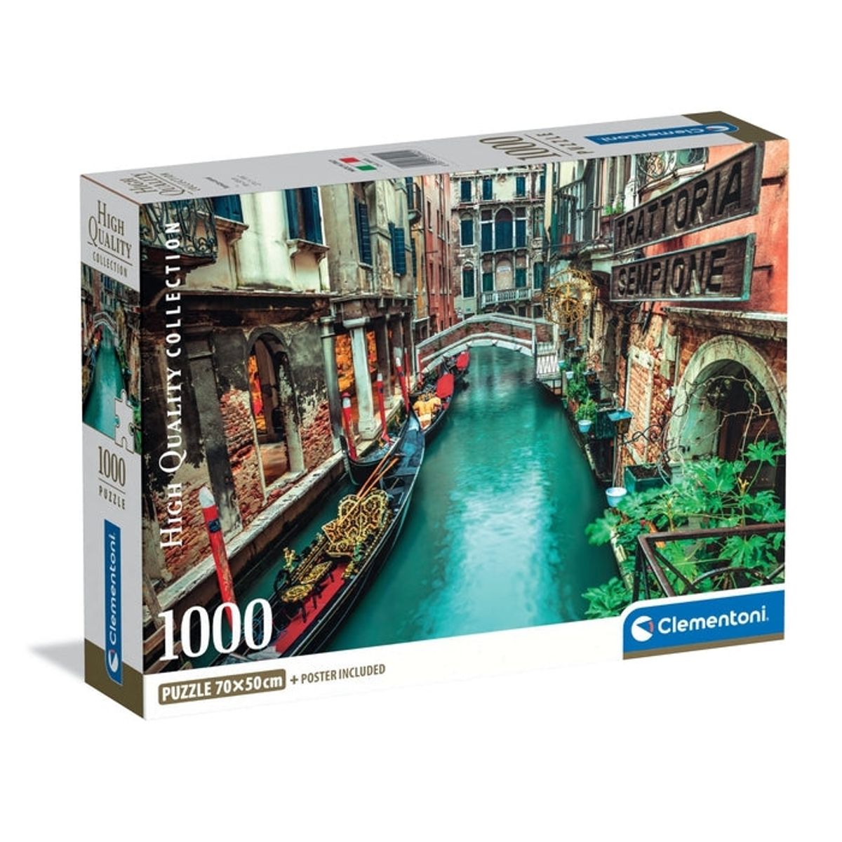 CLEMENTONI - CLEMENTONI 39945 PUZZLE 1000 PIEZAS VENICE CANAL