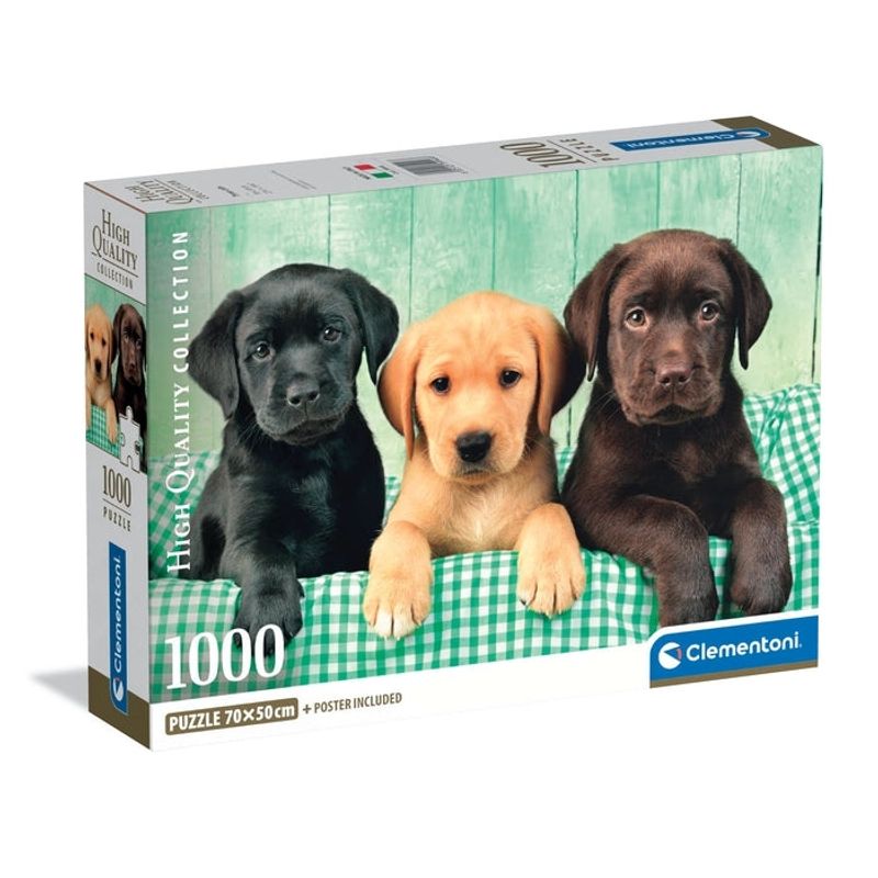 CLEMENTONI - CLEMENTONI 39946 PUZZLE 1000 PIEZAS THREE LABS