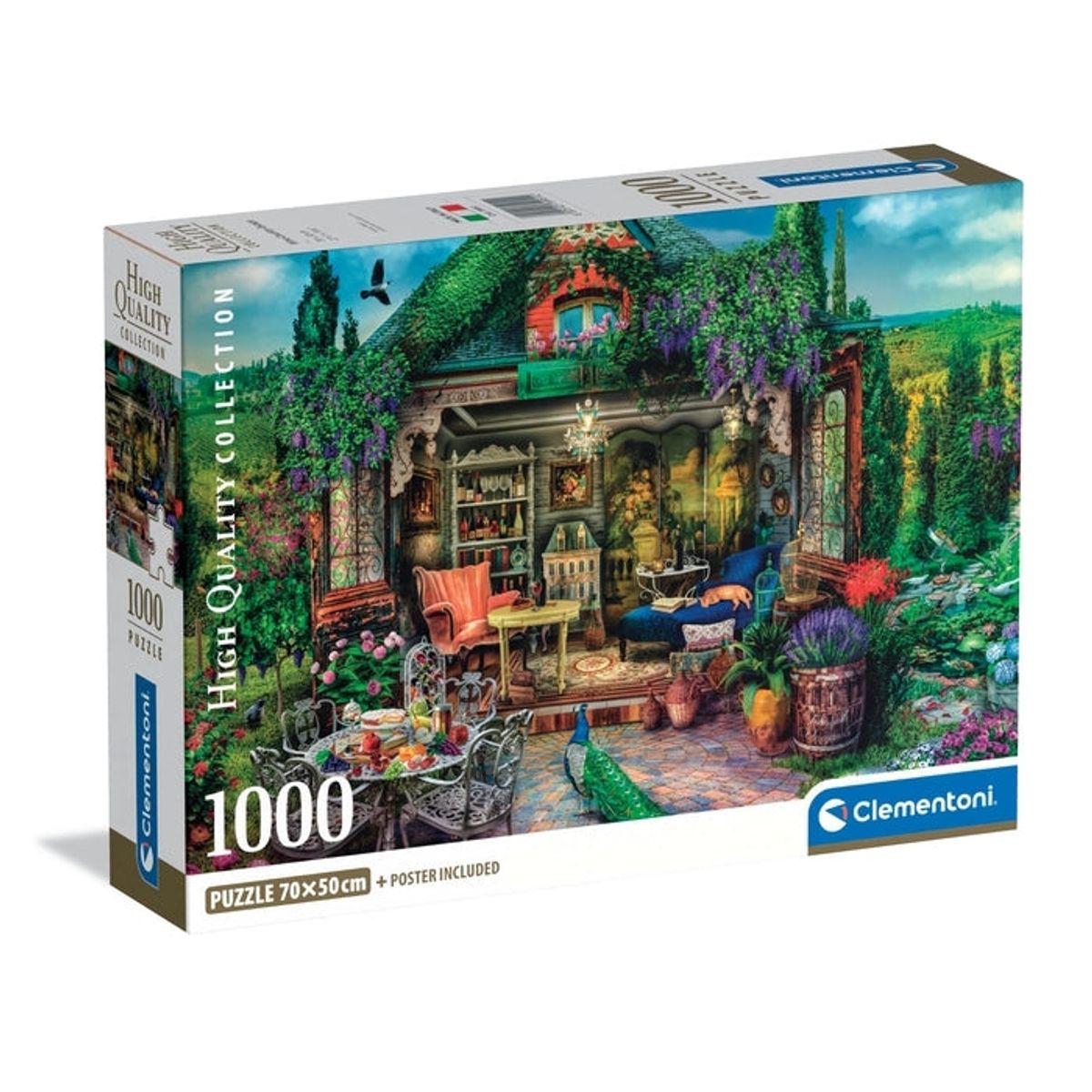 CLEMENTONI - CLEMENTONI 39951 PUZZLE 1000 PIEZAS WINE COUNTRY ESCAPE