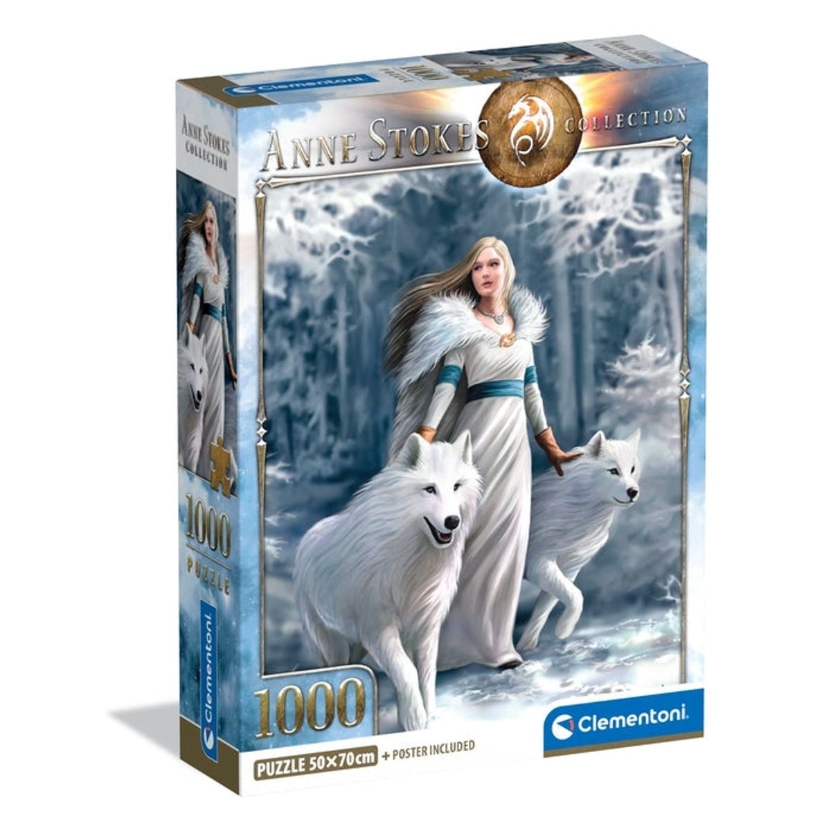 CLEMENTONI - CLEMENTONI 39957 PUZZLE 1000 PIEZAS ANNE STOKES WINTER