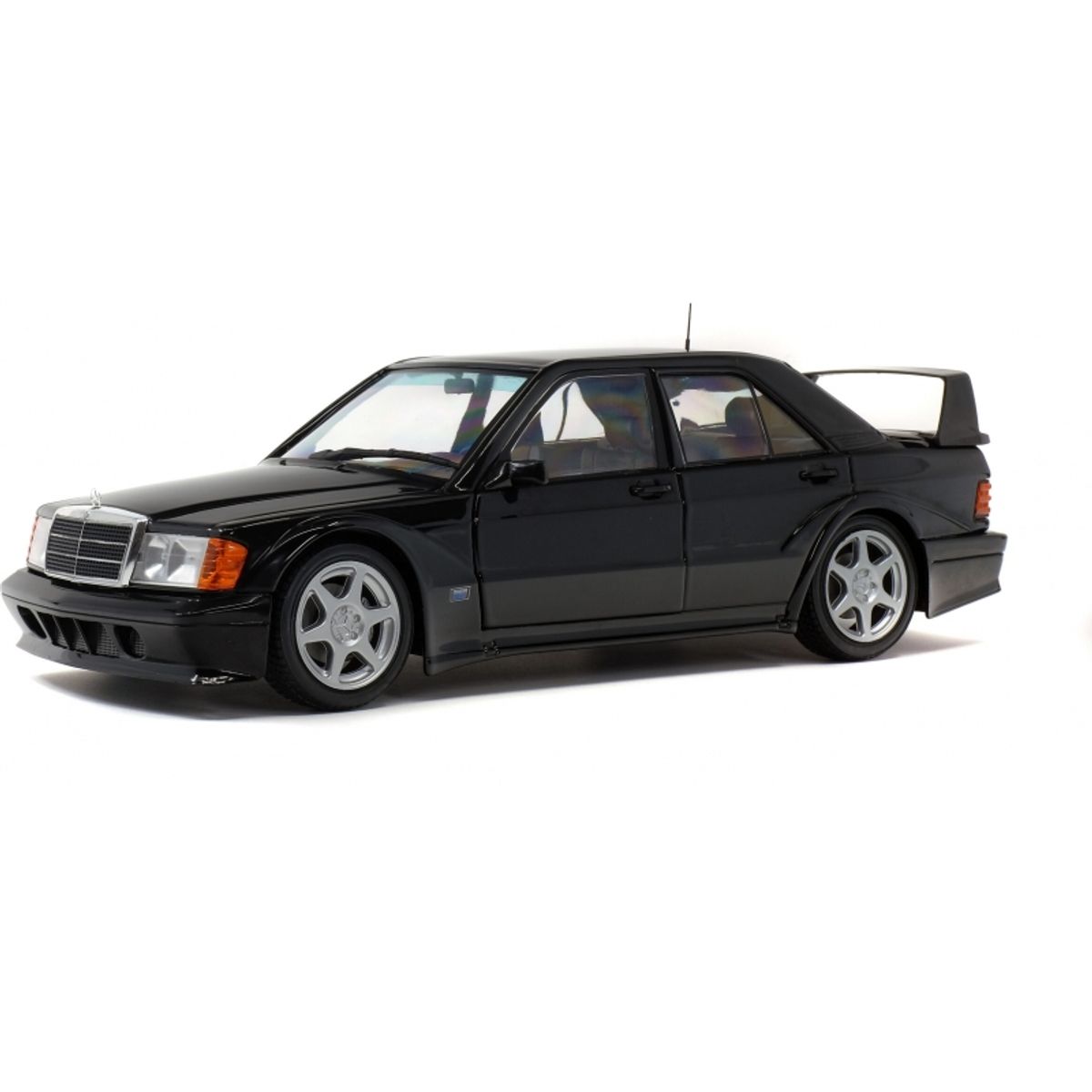 GENERICO - SOLIDO 1801001 1-18 MERCEDES BENZ 190 ( W201 ) EVO II BLACK