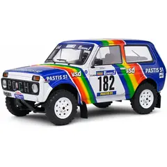 GENERICO - SOLIDO 1807305 1-18 LADA NIVA WHITE 182 JABOUILLE SARDOU