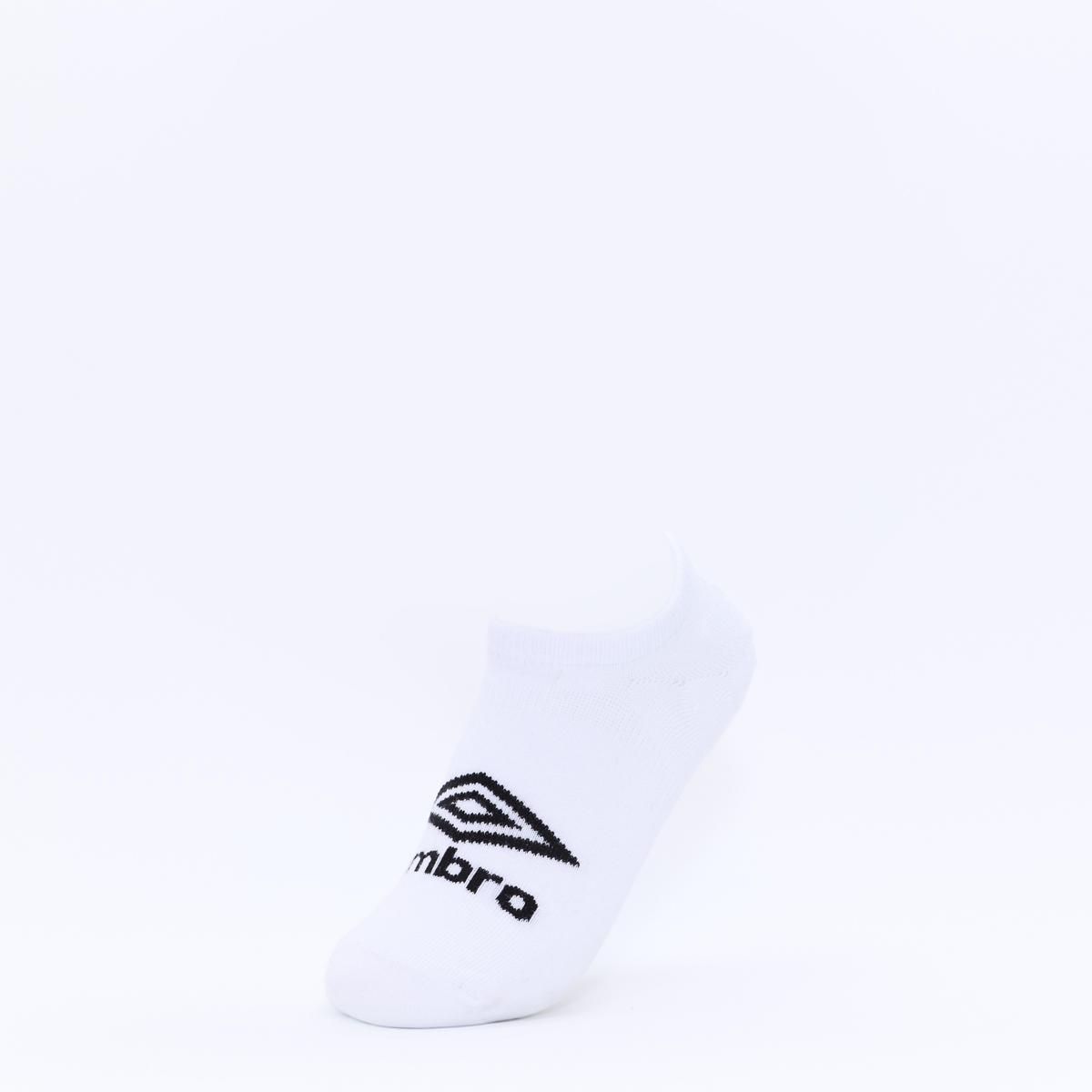 UMBRO - Calcetines Umbro Tripack Invisible Unisex Blanco