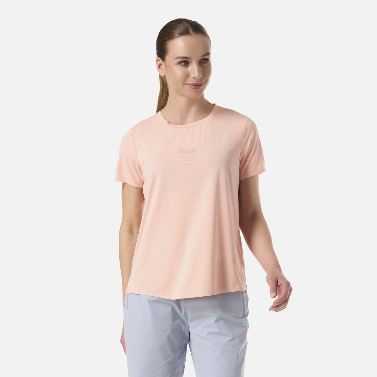 LIPPI - Polera Mujer Air Q-Dry T-Shirt Coral Lippi