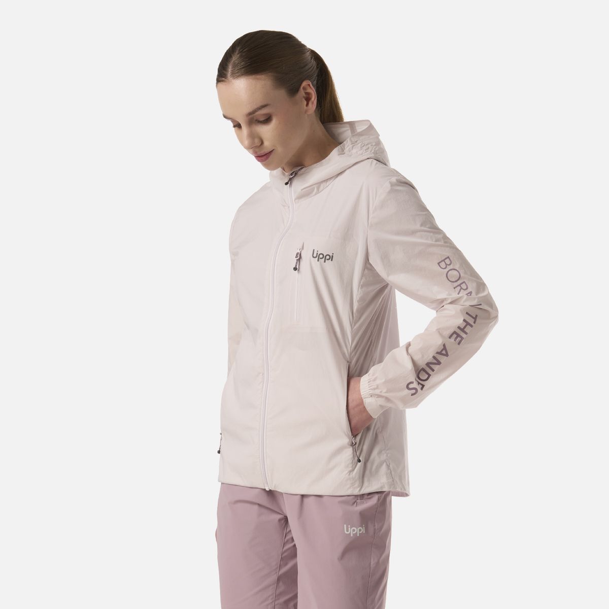 LIPPI - Chaqueta Mujer Air Windblock Jacket Lila Lippi