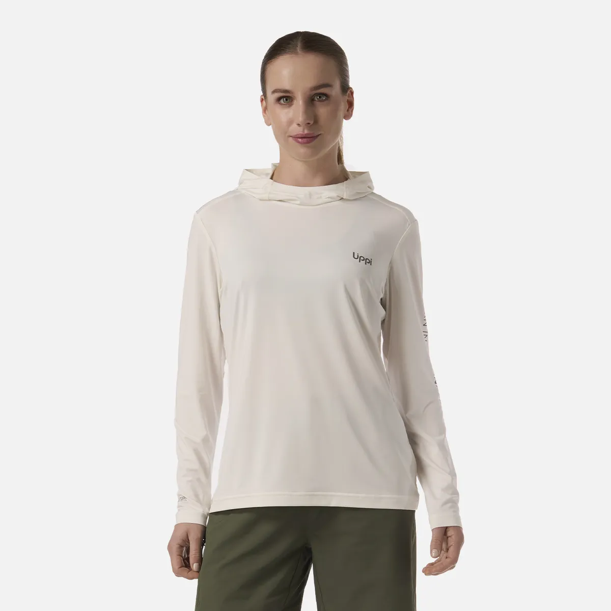 LIPPI - Polera Mujer Sun Protection T-Shirt Blanco Lippi