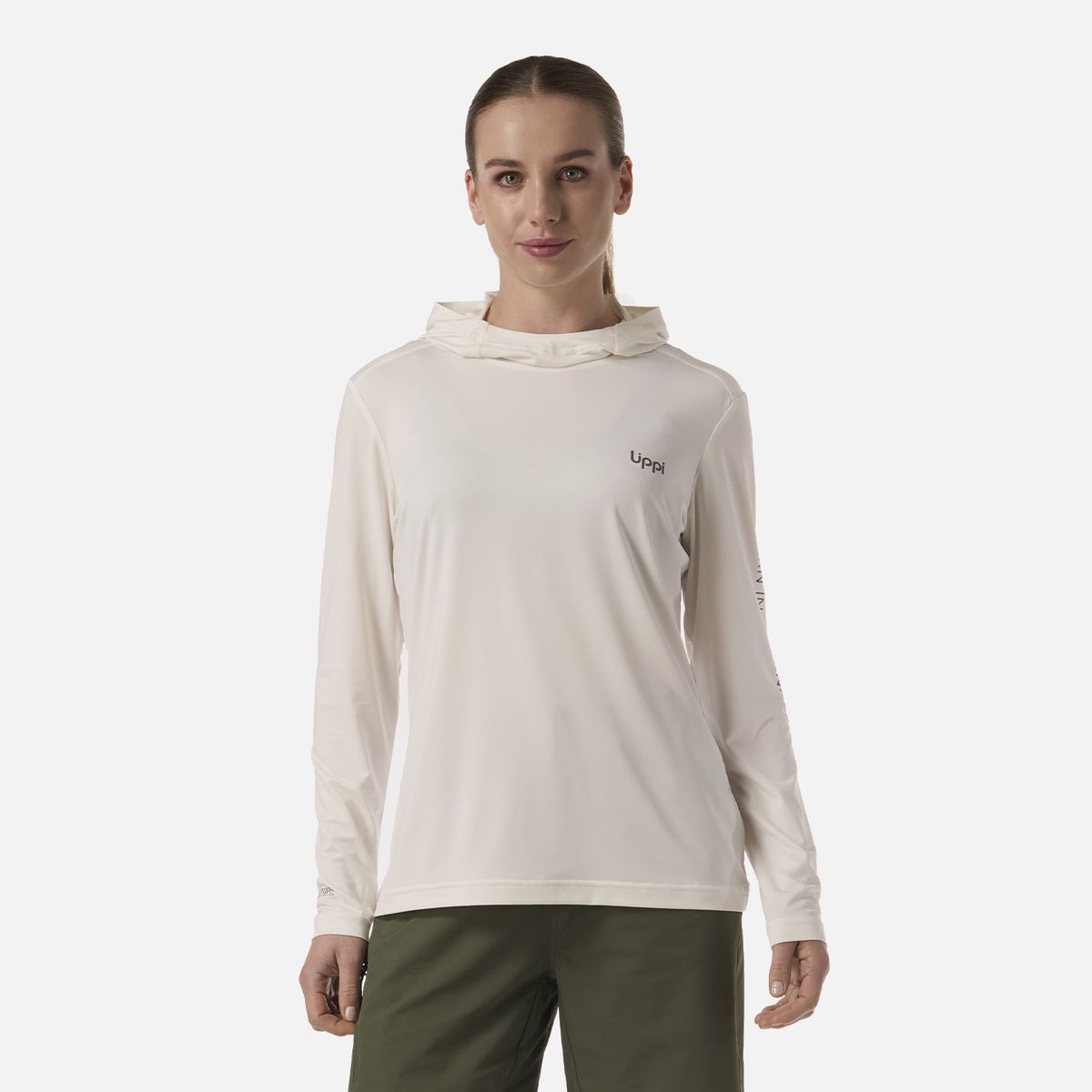 LIPPI - Polera Mujer Sun Protection T-Shirt Blanco Lippi