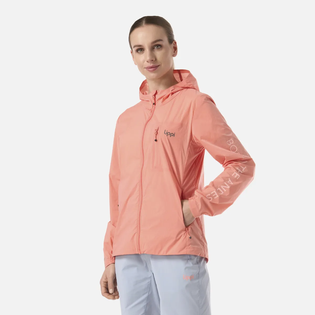 LIPPI - Chaqueta Mujer Air Windblock Jacket Salmon Lippi